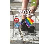 Gay Word Search Puzzle Book: Celebration Word Searches Featuring Community, Love, Positivity, & More | 6x9 Inches, 110 Pages | Over 50 Fun Puzzles - Enjoy on Holidays, Free Time & Lazy Afternoons