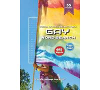 Gay Word Search Puzzle Book: Unity Word Searches Featuring Pride, Respect, Kindness, & More | 6x9 Inches, 110 Pages | Over 50 Fun Puzzles - Uplift Your Spirit with Every Puzzle!