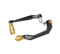 GAYANHU Empuñaduras De Manillar De Motocicleta De 22MM, Protector De Palancas De Embrague De Freno, Protector De Manos Para Honda CBR125R CB125R CBR250R CBR CB 125R 250R tapón de agarre(Gold)