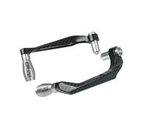 GAYANHU Empuñaduras De Manillar De Motocicleta De 22MM, Protector De Palancas De Embrague De Freno, Protector De Manos Para Honda CBR125R CB125R CBR250R CBR CB 125R 250R tapón de agarre(Silver)