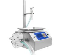 GAYAYAS Llenadora automática de líquidos, llenadora de líquidos temporizada de un Solo Cabezal, caudal de 7 l/min, para champú, Aceite Esencial, Gel de Ducha y Crema cosmética
