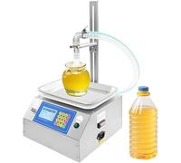 GAYAYAS Máquina de llenado de líquidos, Máquina de llenado cuantitativo de líquidos viscosos de 7 l/min, para Miel, Aceite de Motor, champús, Salsa Picante y más