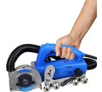 GAYAYAS Máquina eléctrica para Quitar Juntas de 1200 W, limpiadora y abridora de Juntas para Suelos de baldosas, con Rebote automático, para Juntas de Ducha, bañeras y Suelos de baldosas