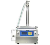 GAYAYAS Máquina llenadora automática de Miel, máquina llenadora de líquidos, Micro llenadora de Alta precisión para Aceite lubricante, Mantequilla de maní y líquidos espesos
