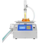 GAYAYAS Máquina llenadora de Miel, llenadora cuantitativa, caudal máximo de 7 l/min, para Miel, Pegamento, Aceite, Tahini, Pasta, Vino y detergente.