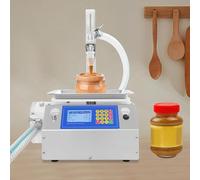 GAYAYAS Máquina llenadora de Miel, llenadora cuantitativa de líquidos viscosos, llenadora con pesaje, para Salsa de Tomate, Miel, champú, Gel de Ducha y aceites Esenciales