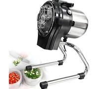GAYAYAS Picadora de Verduras eléctrica, procesador de Alimentos de Alta Velocidad de 6000 RPM, para ajo, Jengibre, Chile y Pepino, tamaño Compacto, Ideal para la Cocina FC-110CL