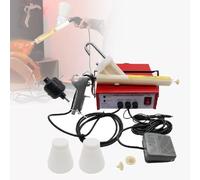 GAYAYAS Pistola de Pintura en Polvo portátil, máquina electrostática con Pistola de Recubrimiento en Polvo, Equipo de pulverización pequeño con Pistola de pulverización/Fuente de alimentación