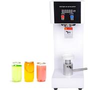 GAYAYAS Selladora automática de latas, máquina selladora Comercial de Bebidas, diámetro de Sellado de 2,2", con Panel de Control Inteligente, para sellar Botellas de plástico, Vidrio y hojalata White