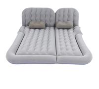 GAYCLG Cama Hinchable Cama Inflable para Coche, colchón de Viaje Inflable multifunción 2 en 1, cojín de Descanso para Dormir Suave Cama para Dormir Coche(Gray)