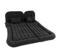 GAYCLG Cama Hinchable Cama Inflable para Coche, colchón de Viaje Inflable multifunción 2 en 1, cojín de Descanso para Dormir Suave Cama para Dormir Coche(Black)