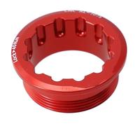 GAYCLG Cassette para Bicicleta Cassettes y piñones Compatible con Shimano M6100/M7100/M8100, Perno De Fijación De Anillo De Cassette, Cubierta Bloqueo Rueda Libre 12 Velocidades para Bicicleta(Red)