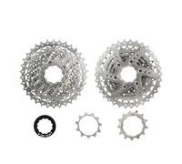 GAYCLG Compatible con Cassette de Bicicleta BUCKLOS de 8/9 velocidades, Rueda Libre para Bicicleta de Carretera y montaña, 11-25T/28T/32T/34T/36T/40T, para buje HG.(9S 11-34T)