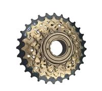 GAYCLG Compatible con Cassette Tourney TZ500 De 6/7 Velocidades para Bicicleta De Montaña, Rueda Libre, Piñón De Rosca Metálica, 14-28/34T,Cassette De 6/7 V(TZ500-6S 28T)