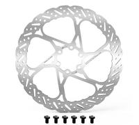 GAYCLG Freno de Tambor para Bicicleta Ajuste para Shimano Rotor de Freno hidráulico 140MM 160MM 180MM 203MM Discos de Freno de Bicicleta Rotor de Freno de Disco de Bicicleta(1PC 203MM)