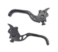 GAYCLG Freno de Tambor para Bicicleta Manija de Palanca de Freno Compatible con Shimano SLX M6100 XT M8100, Accesorio de reparación de Repuesto de Freno hidráulico(A Pair of Black brak)