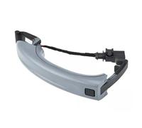 GAYCLG Manija de puerta exterior Manija exterior de puerta con acceso confort sin llave para Audi Q7 2007-2015 4L0837205B 4L0837207A Manilla Tirador Lateral