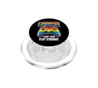 Gaymer, ni Siquiera Puedo Jugar Hetero - Funny Rainbow Gaming PopSockets PopGrip para MagSafe
