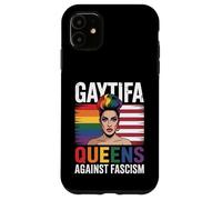 Gaytifa Drag Queens contra el fascismo resiste a No Kings LGBTQ Carcasa para iPhone 11