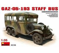 Gaz-05-193 Staff Bus Kit De Plástico 1:35 Modelo MINIART