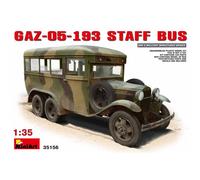 Gaz-05-193 Staff Bus Plástico Kit 1 :3 5 Modelo Miniart