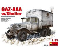 GAZ-AAA Con Refugio 1:35 Figura Kit De Modelo De Plástico MINIART