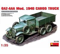 MINIART 35136 1/35 GAZ-AAA. Mod. 1940. Camión de Carga Kit Variado.