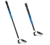 Gaze VR | VR Golf Club Attachments for Meta Quest 3 & 3S | Pro Grip | Right & Left Controllers | Blue | Extended