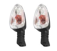 Gazechimp 2 Piezas Luces Intermitentes Señales en Carretera Lámpara Electrónica para Moto Vehículos Compatible con BMW 650 750 - ámbar claro