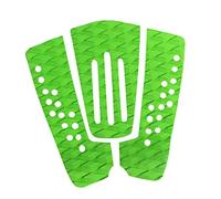 Gazechimp 3x EVA Almohadilla de Tracción para Cola de Tabla de Surf Tail Pads - Verde