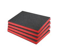 Gazechimp 4 Hojas de Espuma EPE para Caja de Herramientas, Organizador Kaizen Práctico para Manualidades Y Almacenamiento.