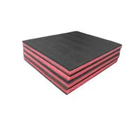 Gazechimp 4 Piezas Espuma para Caja Herramientas Inserto Organizador Hoja Removible Material Poliéster Adecuado para Embalaje Transporte Manualidades Modelismo, 50cmx30cmx2.5cm