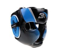 Gazechimp Casco de Boxeo de Desmontable Accesorio de Protecciones de Artes Marciales MMA Gear Protector de Ajustable - Azul