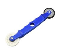 Gazechimp LED Tira Instalador Rodillo Herramienta Ruedas U Groove Presión Mango PP Liviano Y Práctico Uso Diario Adecuado para Técnicos Proyectos Residenciales, Se Adapta a 4 Mm Y 8 Mm