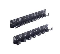 Gazechimp Organizador de Llaves de Pared de 2 Piezas para Taller, Garaje Y Hogar.