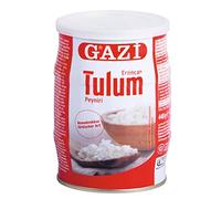 Gazi Tulum Queso nómada - 5 x 440 g - Queso de vaca de tipo turco Erzican Peyniri con 45% de grasa i.Tr., fabricado y conservado con sal, fabricación tradicional, para hornear y espolvorear