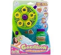 Gazillion Light Show Ventilador de pompas | Show de burbujas con luces | Para Niños, Mascotas, Fiestas, Celebraciones, Exteriores | Juguetes y Regalos para Niños de 3 Años o Más