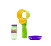 Gazillion VorTech Wand|Pompero para Niños sin Aspas|Pompas de Jabón y Burbujas para Niños| Ventilador de Pompas|Líquido de pompas de jabón|Regalos para Guarderías, Cumpleaños, Juegos al Aire Libre