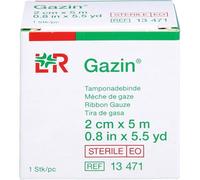 Gazin Mullbinde zur Tamponade steril 2 cm x 5 m, 1 pzas Vendaje