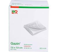 Gazin Mullkompresse 7,5 cm x 7,5 cm steril 8fach, 50 pzas Compresas