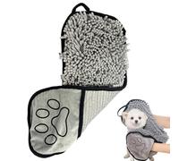 Gazocua Accesorios de cuidado de microfibra - Albornoces absorbentes de secado rápido 53 x 18 cm - Toallitas para perros para secar | Para cachorros y gatos para ducha y para puertas Lavado de coches