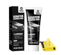 Gazocua Eliminador de Arañazos para Vehículos - 120 ml Pasta de para Pulir - Reparador de Rayones para Automóvil,Protección Exterior, Restauración, Brillado, Faros, Interior