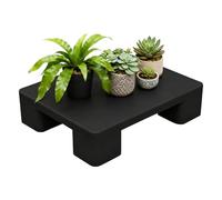 Gazocua Estantes de almacenamiento para el suelo del sótano, capacidad de carga de 250 kg, accesorios de organización, paletas de suelo, para almacén, sótano, garaje industrial, interior y exterior