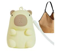 Gazocua Luz para Bolso,Colgante De Carpincho Para Billetera - De Luz Nocturna Portátil Recargable Por USB | Para Mujeres Niños Trabajo Exterior Escuela Viaje Coche Casa