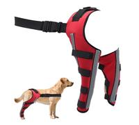 Gazocua Vendaje de cadera para perro, ortopédico ajustable para estabilización de articulaciones, vendaje de apoyo para carreras traseras, para restaurar después del entrenamiento al aire libre