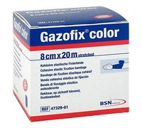 Gazofix - Vendaje cohesivo de fijación (8 x 20 m, 1 unidad), color azul