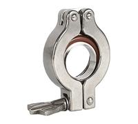 GAzOOaRt Conexión de Ajuste de tricLam de Acero de Acero Inoxidable de Acero de Acero Inoxidable SS304 Soporte de centrado y Junta tórica de flúor Reality (Color : Silver, Size : KF25)