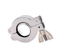 GAzOOaRt KF-16 KF-25 KF-40 KF-55 Aluminio Abrazadera de aspiradora y Conjunto de Anillos de centrado Reality (Size : KF16)