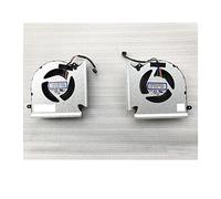 GAzOOaRt Nuevo Ventilador de refrigeración CPU GPU Compatible con MSI GE66 GP66 GL66 MS-1541 MS-1542 N453 N454 PABD08008SH Reality (Color : A Pair)