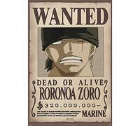 GB Eye ABYDCO484 Maxi Poster One Piece Wanted Zoro 61 x 91.5cm